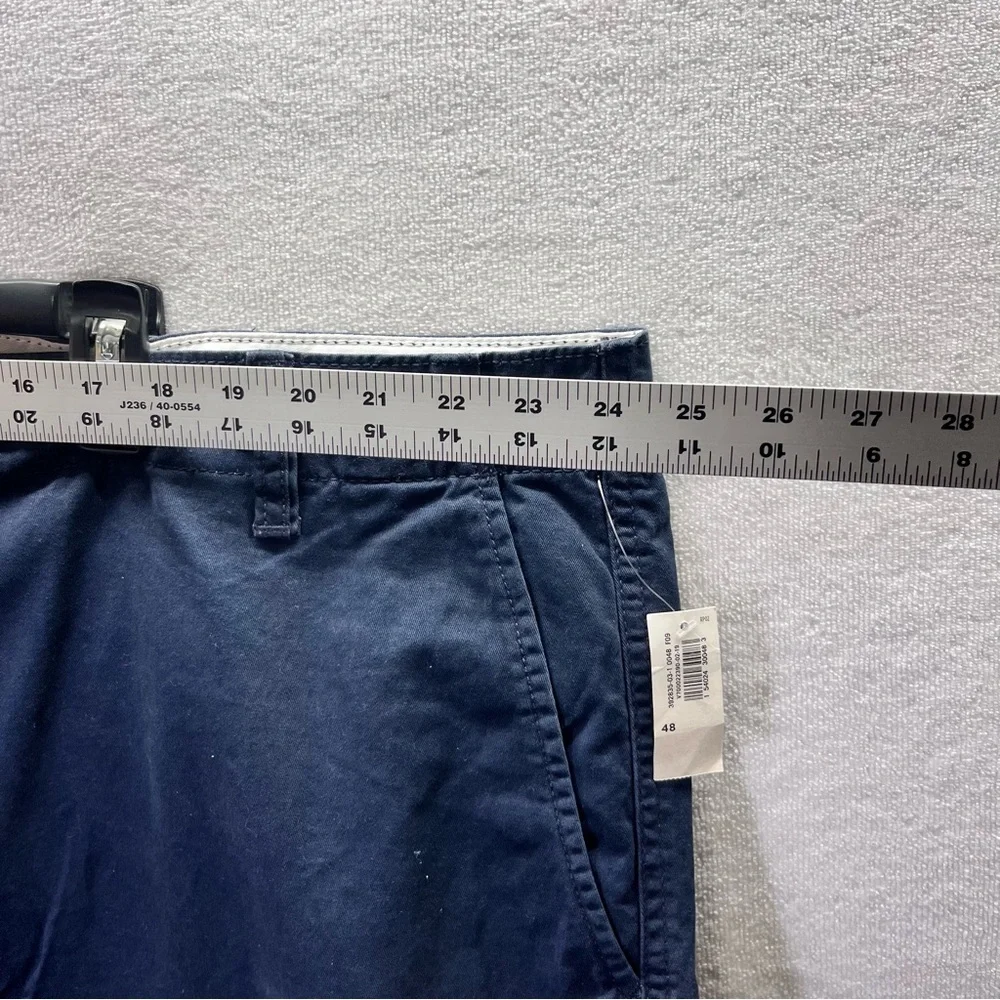 Old‎ Navy Blue Chino Shorts Men’s 48 Big & Tall Navy Preppy comfy 2663
